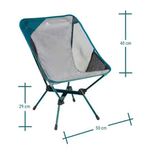 Load image into Gallery viewer, Low camping chair 500 m - compact and foldable