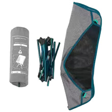 Load image into Gallery viewer, Low camping chair 500 m - compact and foldable