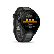 Load image into Gallery viewer, Garmin Forerunner 165 Connected GPS Running Watch - Black/Dark Grey