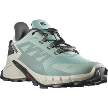 Load image into Gallery viewer, The Salomon SUPERCROSS 4 W- Aqua / Lunar Rock / Ebony