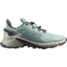 Load image into Gallery viewer, The Salomon SUPERCROSS 4 W- Aqua / Lunar Rock / Ebony