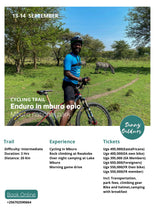 Load image into Gallery viewer, Enduro in Mburo Cycling and climbing epic