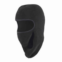 Load image into Gallery viewer, Adult ski fleece balaclava - black
