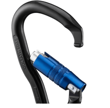 Load image into Gallery viewer, Automatic closing hms carabiner - goliath - black - Sunny Outdoors