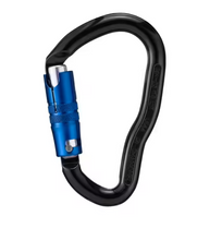 Load image into Gallery viewer, Automatic closing hms carabiner - goliath - black