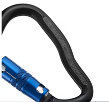 Load image into Gallery viewer, Automatic closing hms carabiner - goliath - black