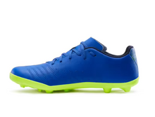Load image into Gallery viewer, Kds' Dry Pitch Lace-Up Football Boots Agility 140 FG - Blue/Yellow