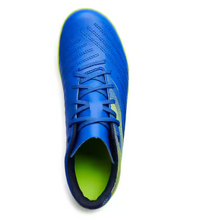 Load image into Gallery viewer, Kds' Dry Pitch Lace-Up Football Boots Agility 140 FG - Blue/Yellow