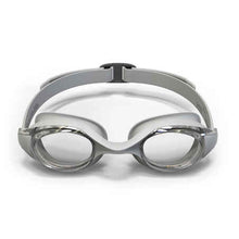 Load image into Gallery viewer, Ready 100 swimming goggles - one size - clear lenses - grey