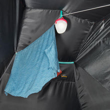 Load image into Gallery viewer, 2 person blackout poled tent - mh100 fresh & black - Sunny Outdoors