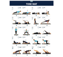 Load image into Gallery viewer, Fitness 140 x 50 x 0.65 cm floor mat - black