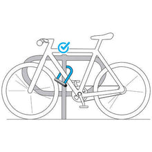 Load image into Gallery viewer, 500 bike mini d lock - grey