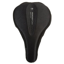 Load image into Gallery viewer, 500 saddle cover memoryfoam - black