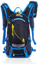 Load image into Gallery viewer, 18L waterproof hiking bag bladder bag running bag camping daypack multipurpose backpack