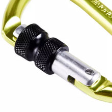 Load image into Gallery viewer, Screwgate Karabiner - Rocky Yellow