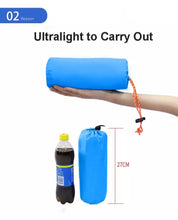 Load image into Gallery viewer, Ultralight Compact Inflatable Camping Sleeping Mat With Foot Pump