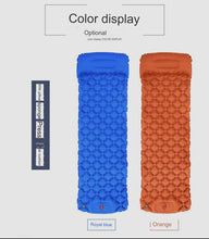 Load image into Gallery viewer, Ultralight Compact Inflatable Camping Sleeping Mat With Foot Pump