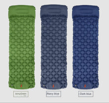 Load image into Gallery viewer, Ultralight Compact Inflatable Camping Sleeping Mat With Foot Pump