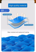 Load image into Gallery viewer, Ultralight Compact Inflatable Camping Sleeping Mat With Foot Pump
