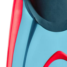 Load image into Gallery viewer, Adult snorkelling fins snk 900 neon grey