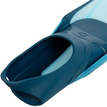 Load image into Gallery viewer, Adult’s diving snorkelling fins mask and snorkel kit snk 500 - blue