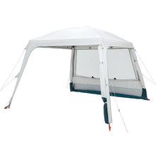 Load image into Gallery viewer, Camping living room with poles arpenaz base fresh 10-person - Sunny Outdoors