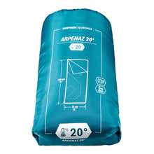Load image into Gallery viewer, Camping sleeping bag arpenaz 20°
