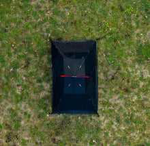 Load image into Gallery viewer, 2 person blackout poled tent - mh100 fresh & black