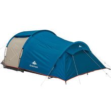 Load image into Gallery viewer, Camping tent with poles - arpenaz 4 - 4 person - 1 bedroom