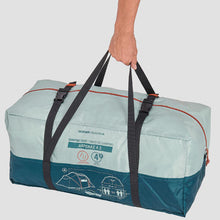Load image into Gallery viewer, Camping tent with poles arpenaz 4.2 4 people 2 bedrooms
