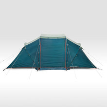 Load image into Gallery viewer, Camping tent with poles arpenaz 4.2 4 people 2 bedrooms