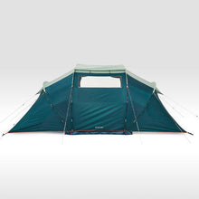 Load image into Gallery viewer, Camping tent with poles arpenaz 4.2 4 people 2 bedrooms