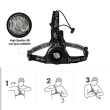 Load image into Gallery viewer, Lightweight Chest Lamp For Running, Jogging, Hiking, Cycling