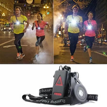 Load image into Gallery viewer, Lightweight Chest Lamp For Running, Jogging, Hiking, Cycling