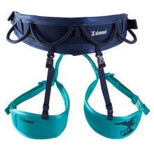 Load image into Gallery viewer, Rock climbing and mountaineering harness - rock blue
