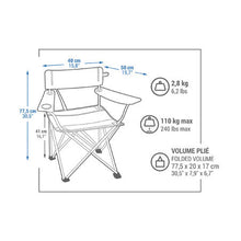 Load image into Gallery viewer, Folding camping chair - basic
