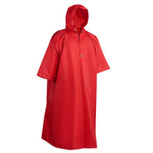 Load image into Gallery viewer, Hiking rain poncho arpenaz 25 - red