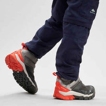 Load image into Gallery viewer, Kids' waterproof walking boots - 28-34 - grey - Sunny Outdoors