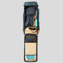 Load image into Gallery viewer, The travel backpack 70l - blue