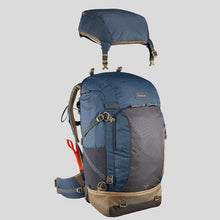 Load image into Gallery viewer, The travel backpack 70l - blue