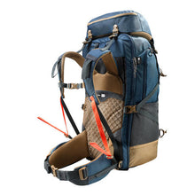 Load image into Gallery viewer, The travel backpack 70l - blue