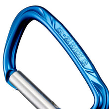 Load image into Gallery viewer, Non-locking carabiner - rocky m - blue