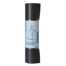 Load image into Gallery viewer, Fitness 140 x 50 x 0.65 cm floor mat - black