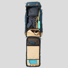 Load image into Gallery viewer, The travel backpack 70l - blue - Sunny Outdoors