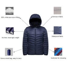 Load image into Gallery viewer, Unisex Puffer Jacket Windproof, Waterproof Down Jacket For Camping, Hiking, Walking, Keeping Warm - Sunny Outdoors