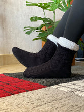 Load image into Gallery viewer, Warm Fleece Socks Mens Womens Knitted Cozy Fleece-Lined Socks With Grippers For Cold Nights Winter Nights - Sunny Outdoors