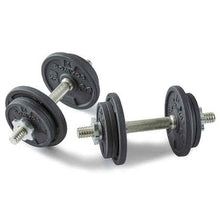 Load image into Gallery viewer, Weight training 20 kg threaded weights kit