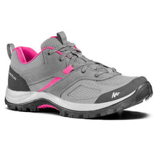 Load image into Gallery viewer, Mh100 - women's mountain hiking shoes - grey/pink