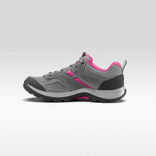 Load image into Gallery viewer, Mh100 - women's mountain hiking shoes - grey/pink