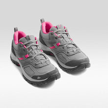 Load image into Gallery viewer, Mh100 - women's mountain hiking shoes - grey/pink